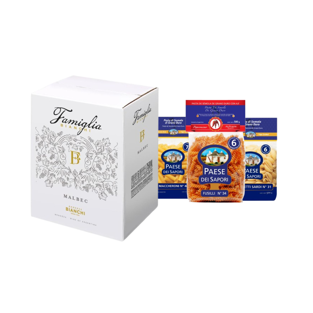 Combo pastas Clásico & Selección tintos