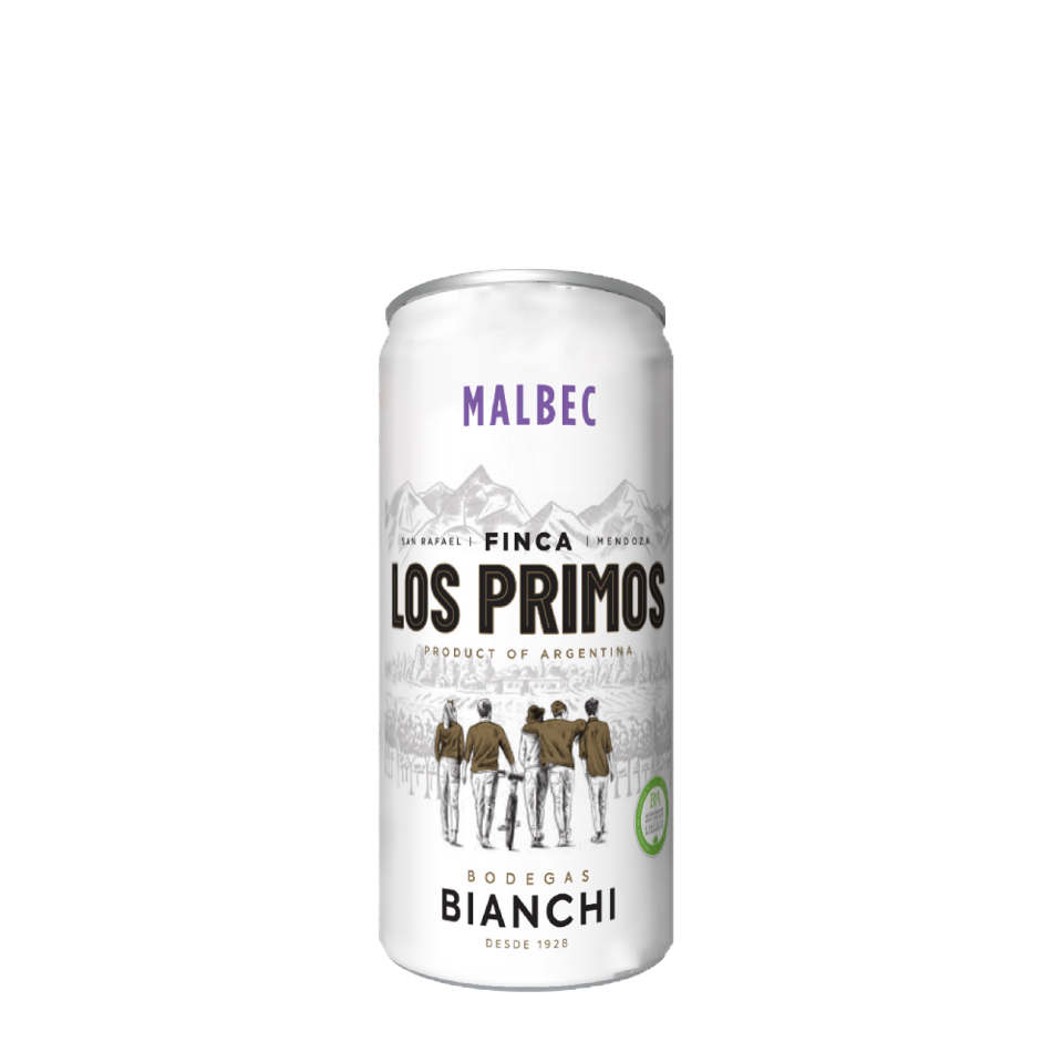 Pack 24 Latas Finca Los Primos Malbec