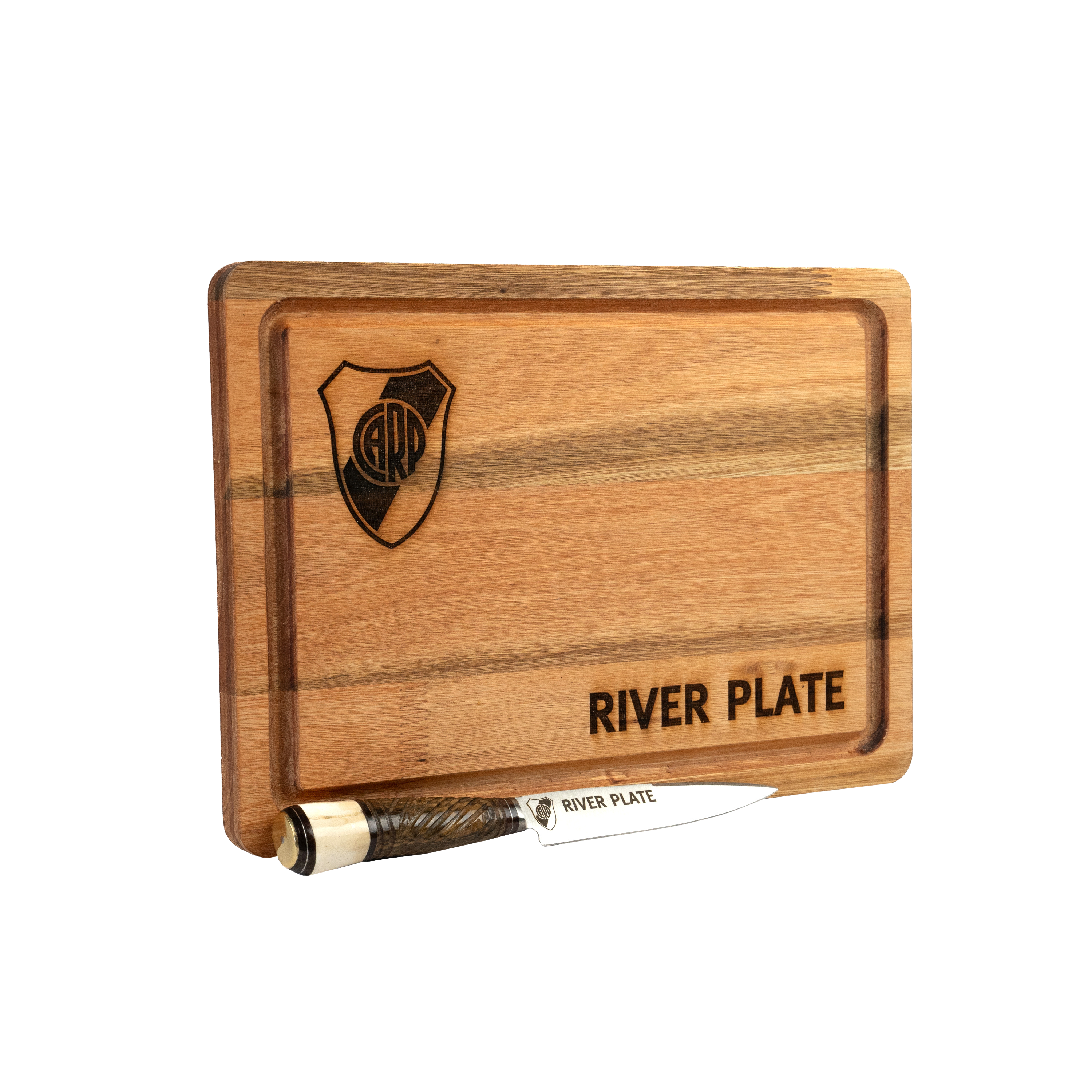 Combo Grato Nombre + Tabla Personalizada + Cuchillo de River Plate